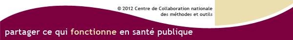 (c) 2010 National Collaborating Centre for Methods and Tools