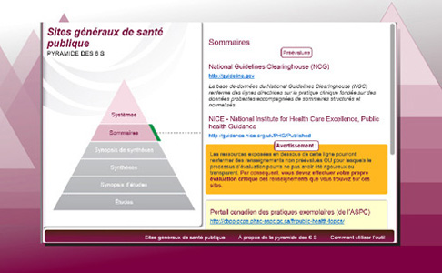 Nouveauté : les pyramides de recherche du CCNMO