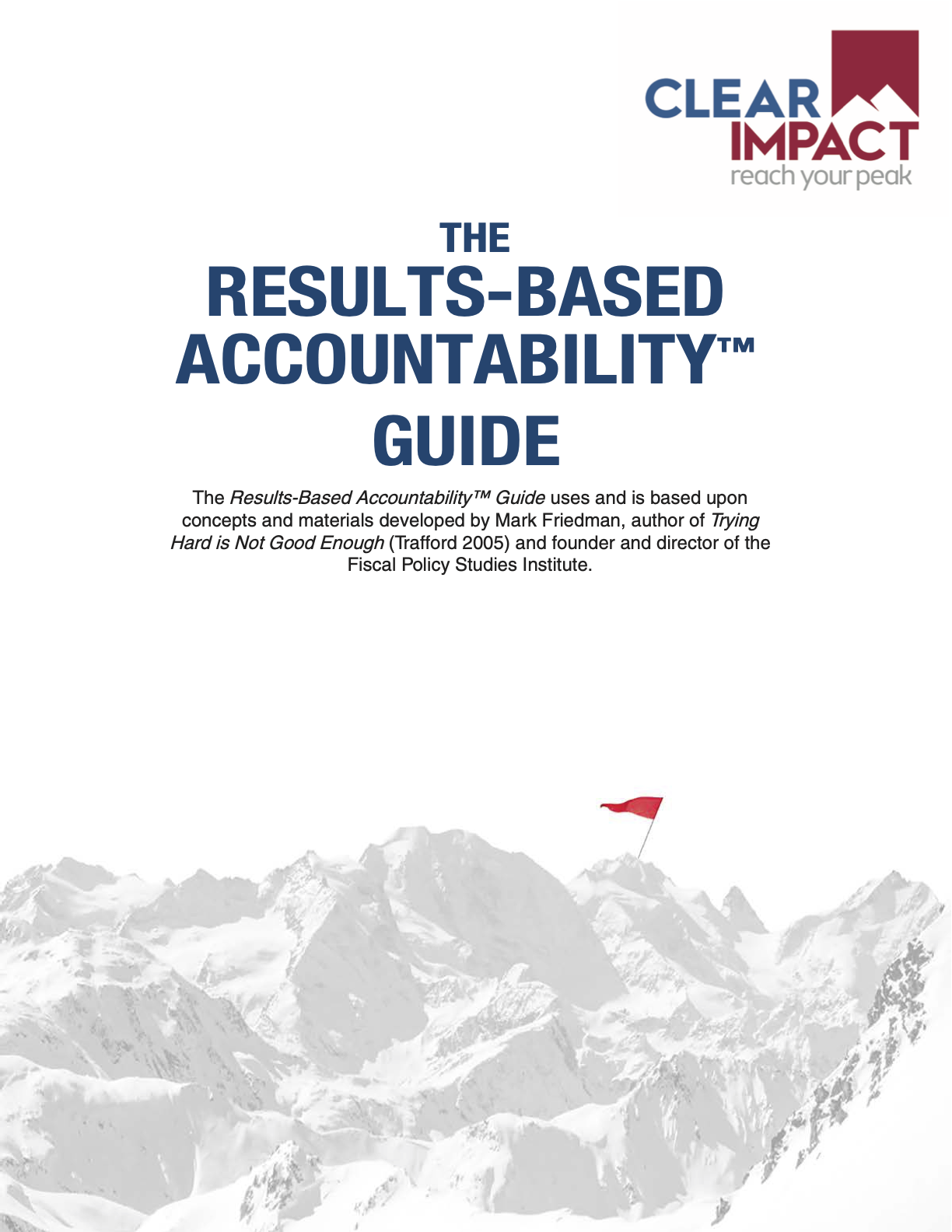 The Results-Based Accountability Guide