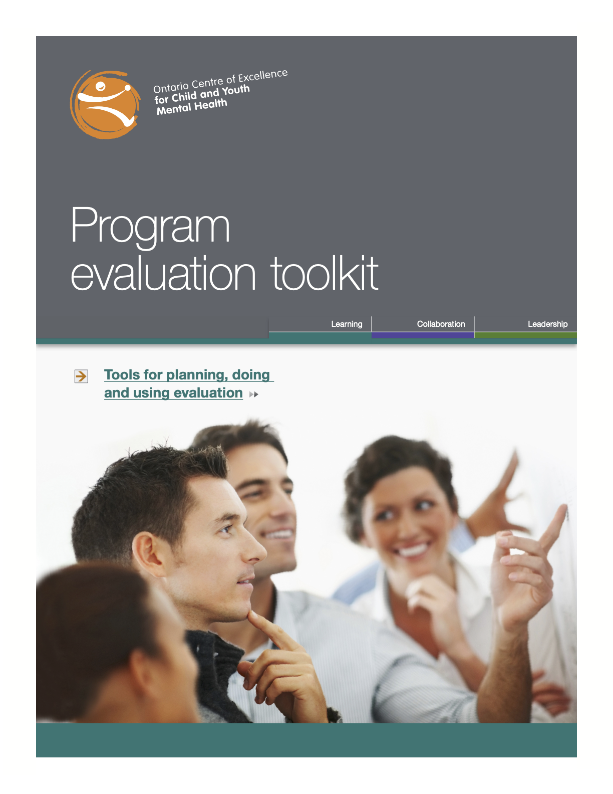 Program Evaluation Toolkit: Tools for Planning, Doing and Using Evaluation