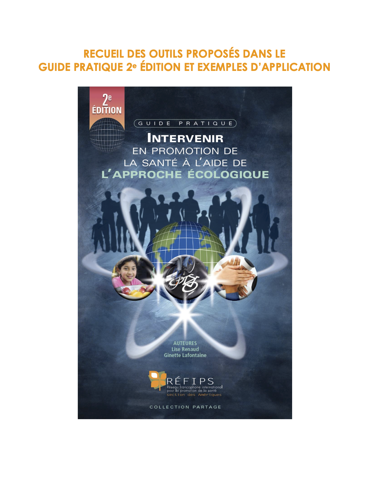 Recueil des outils proposés dans le Guide pratique 2e édition et ...