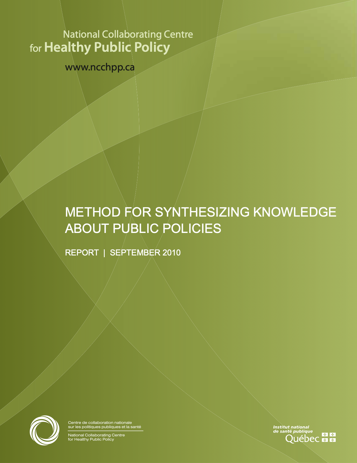 Method for Synthesizing Knowledge about Public Policies