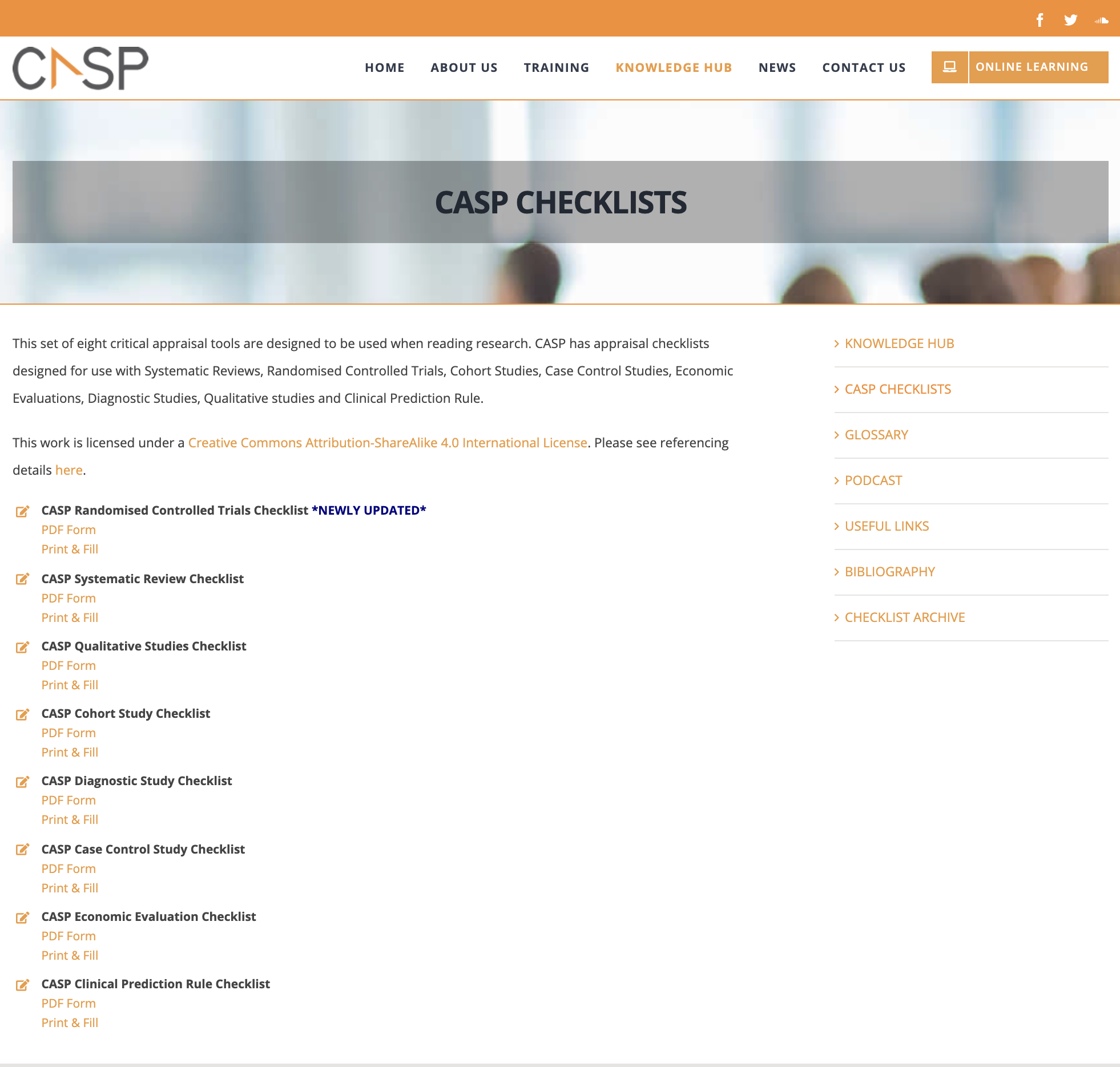 Critical Appraisal Skills Programme (CASP) Tools