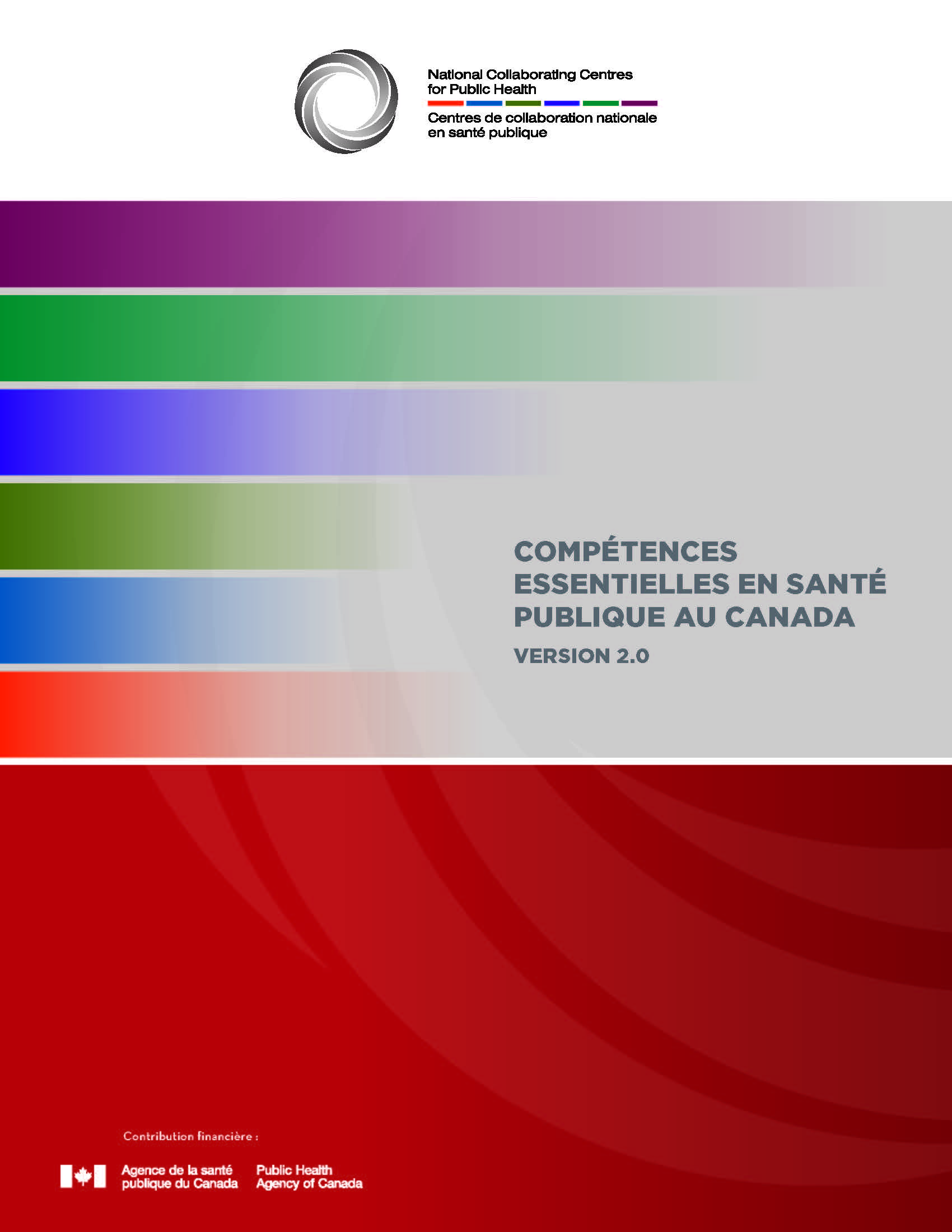 Image montrant le document « Compétences essentielles en santé publique au Canada »
