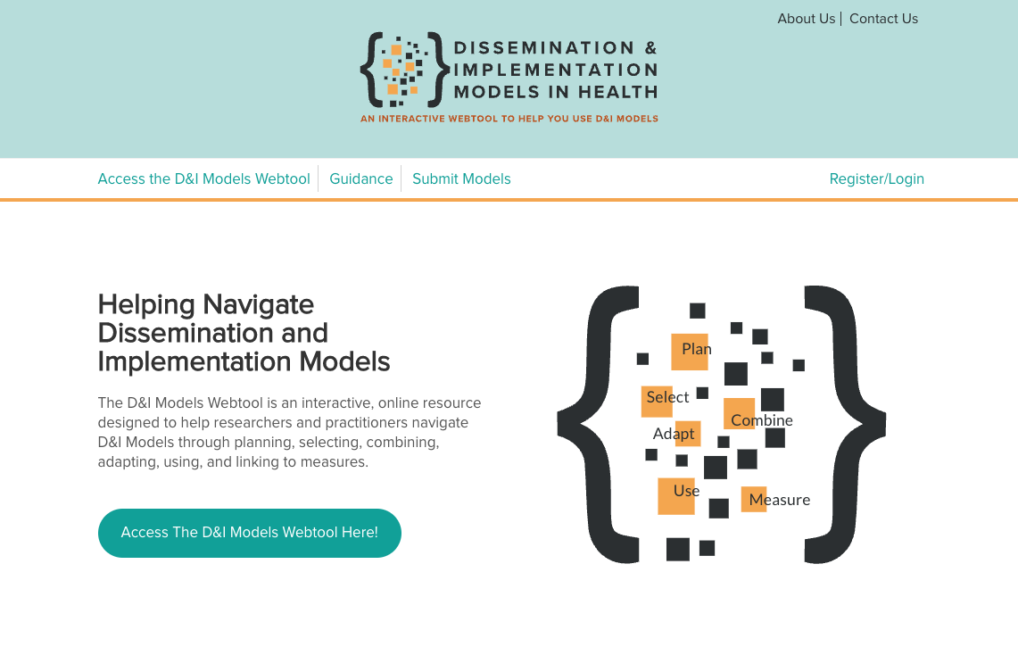 Dissemination & Implementation Models in Health